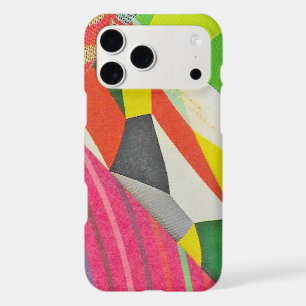 rings and tessellations collage iPhone 17 pro max case