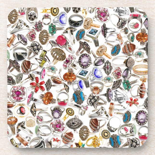 rings jewelry coaster (Front)