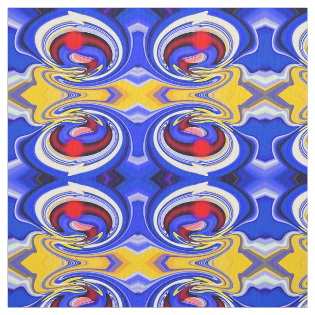 Rings of cosmic fire fabric (Swatch)