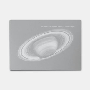 Rings of Gas Giant Saturn - solar system Post-it Notes