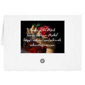 Rings on her Fingers Cards (Back Horizontal)