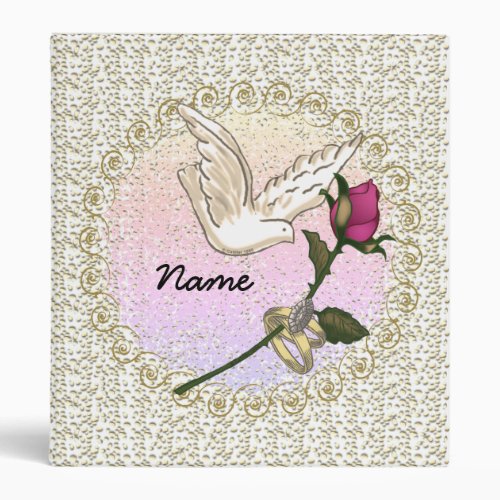 Rings Rose Wedding   binder