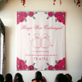 Future Mrs. Elegant Calligraphy Bridal Shower  Tapestry
