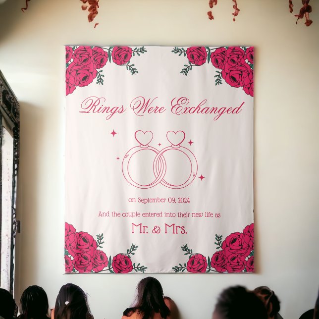 Rings Were Exchanged Tapestry (Creator Uploaded)