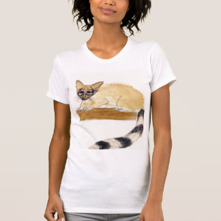 Ringtail Fine Art Watercolor Painting T-Shirt