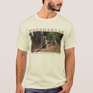 Ringtail lemurs in Madagascar T-Shirt
