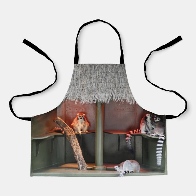 Ringtail Possom Cubby House, Kids Full Print Apron (Front)