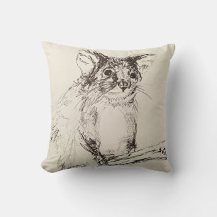 Ringtail Possum Australia Throw Pillow