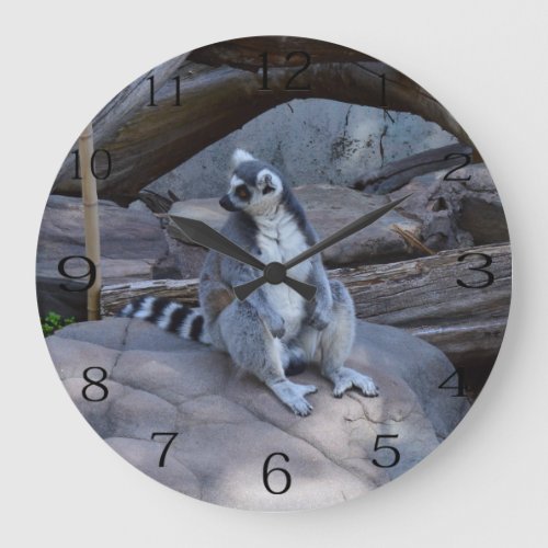 Ringtail Possum Foreman At Work  Large Clock