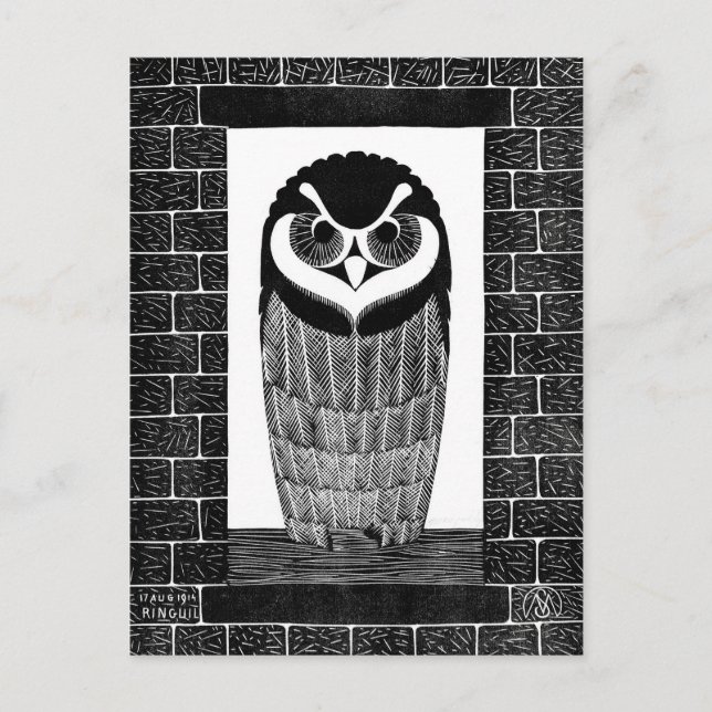 Ringuil - Samuel Jessurun de Mesquita vintage art Postcard (Front)