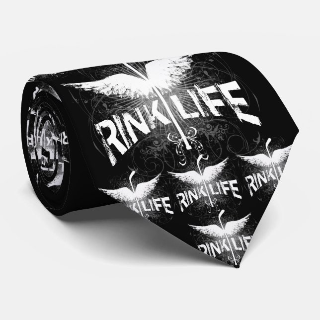 Rink Life (Hockey) Tie (Rolled)