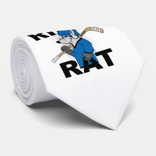 Rink Rat Hockey Tie