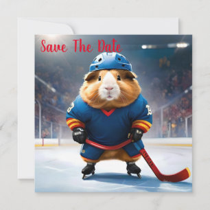 "Rink Rookie: The Ice Hockey Guinea Pig" Save The Date