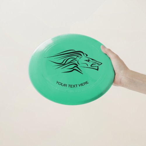 Rinning Lion Frisbee with Custom Text