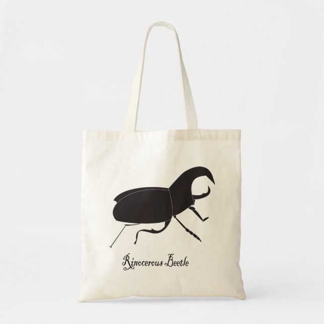 Rino Beetle Tote Bag (Front)