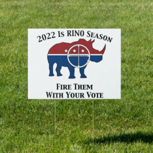 RINO Season Sign