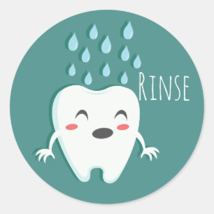 Rinse Dentist (sheet of 20) Stickers