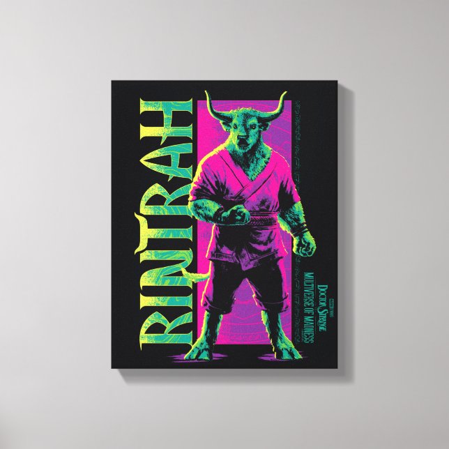 Rintrah of R'vaal Canvas Print (Front)