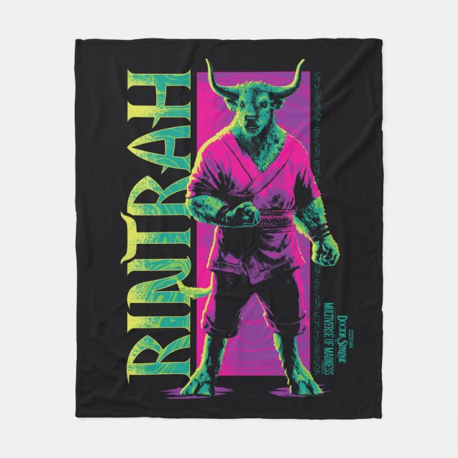 Rintrah of R'vaal Fleece Blanket (Front)