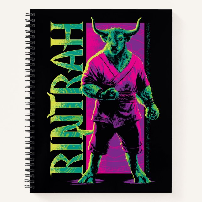 Rintrah of R'vaal Notebook (Front)