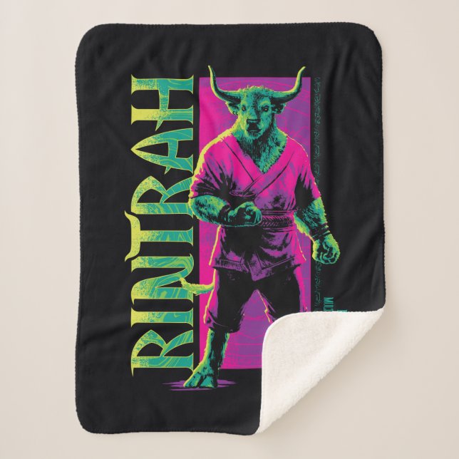 Rintrah of R'vaal Sherpa Blanket (Front)