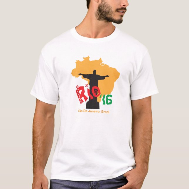 Rio '16 Brazil T-Shirt (Front)