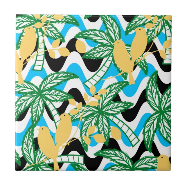 Rio Brazil Ceramic Tile (Front)