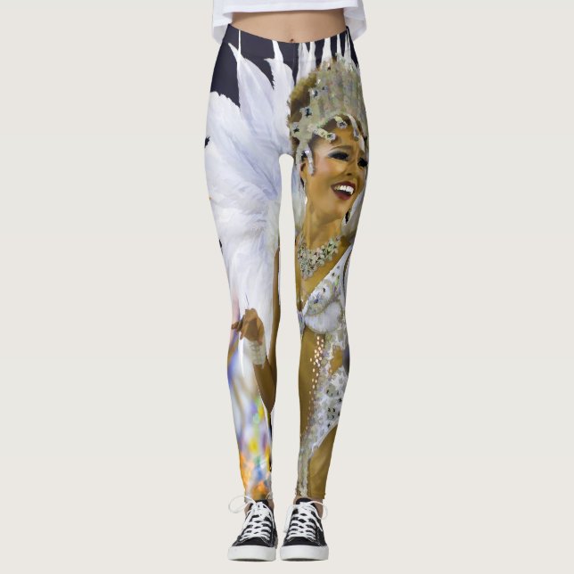 Rio Carnival 10 Leggings (Front)