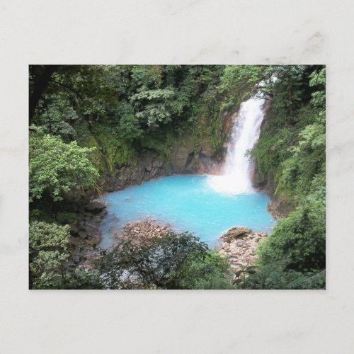 Rio Celeste Falls Postcard