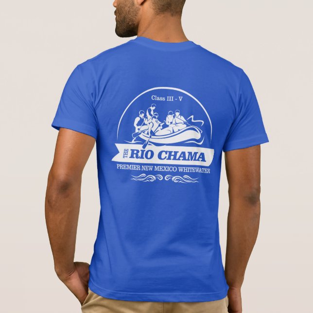 Rio Chama (rafting 2) T-Shirt (Back)