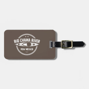 Rio Chama River New Mexico Kayaking Luggage Tag