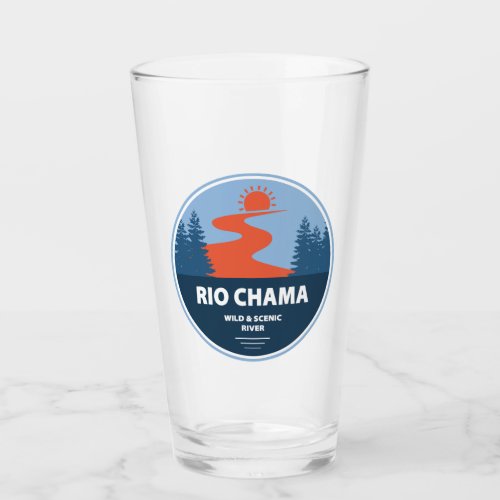 Rio Chama Wild and Scenic River New Mexico Glass
