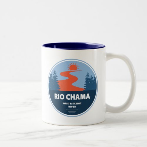 Rio Chama Wild and Scenic River New Mexico Two_Tone Coffee Mug