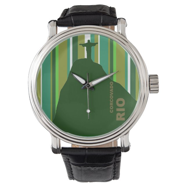 Rio Corcovado stripes Watch (Front)