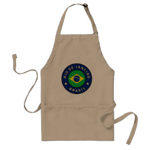 Rio de Janeiro Brasil Adult Apron