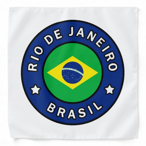 Rio de Janeiro Brasil Bandana