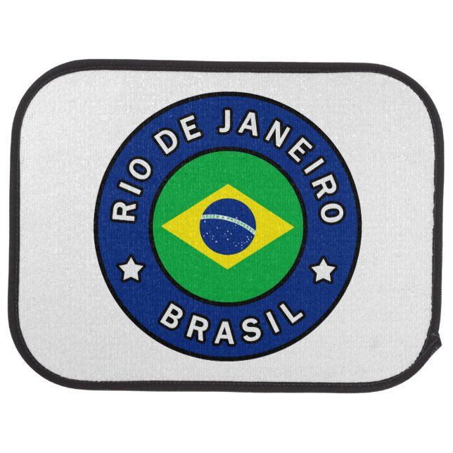 Rio de Janeiro Brasil Car Floor Mat (Rear)