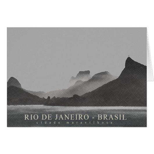 rio de janeiro, brasil cards (Front Horizontal)