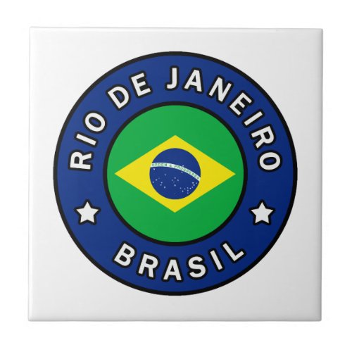 Rio de Janeiro Brasil Ceramic Tile