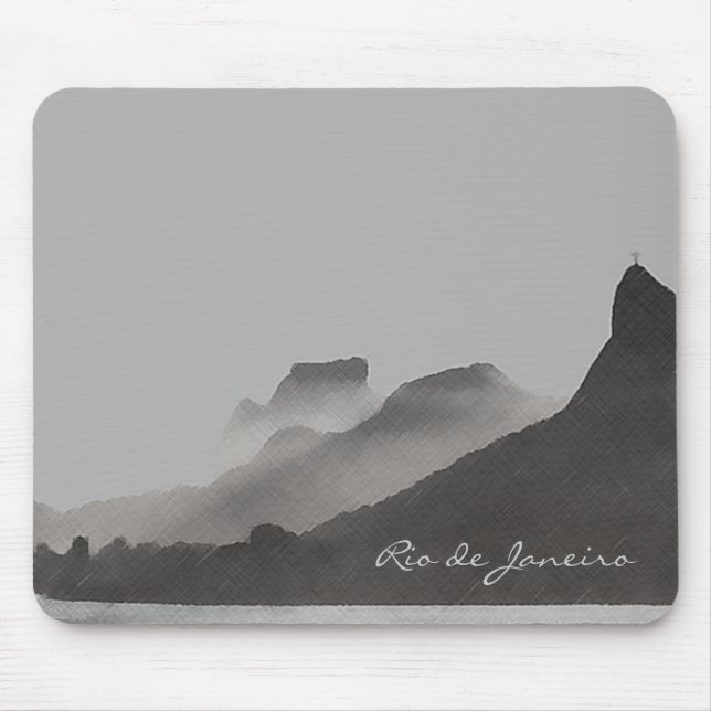 rio de janeiro, brasil mouse pad (Front)
