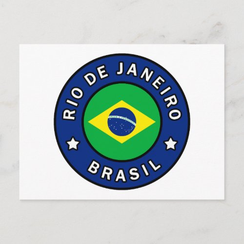 Rio de Janeiro Brasil Postcard