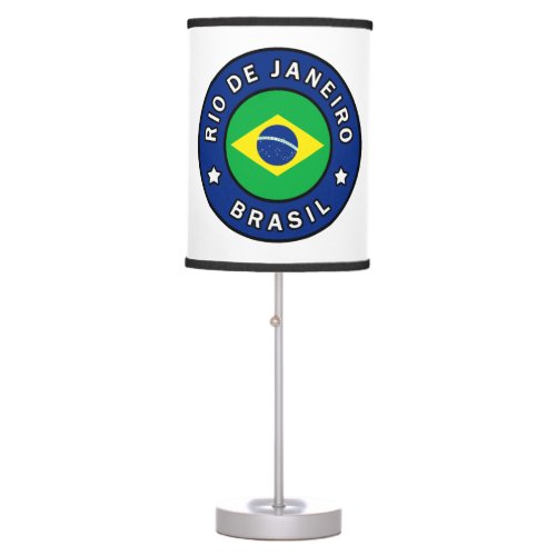 Rio de Janeiro Brasil Table Lamp