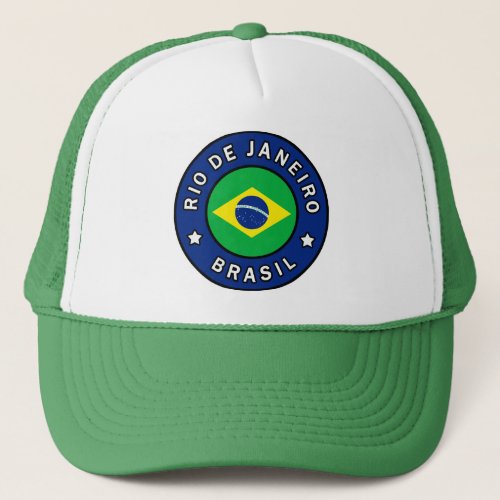 Rio de Janeiro Brasil Trucker Hat
