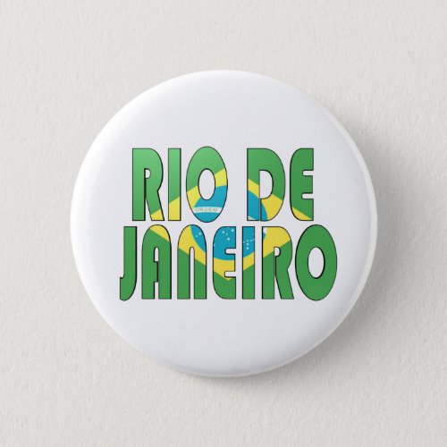 Rio de Janeiro Brazil Button