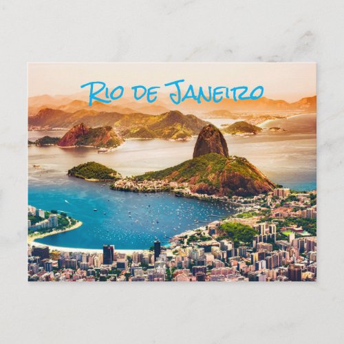 Rio de Janeiro Brazil City Postcard