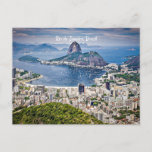 Rio de Janeiro, Brazil cityscape Postcard
