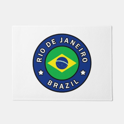 Rio de Janeiro Brazil Doormat