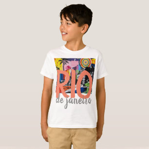 Rio de Janeiro Brazil Graffiti Mural Shirt
