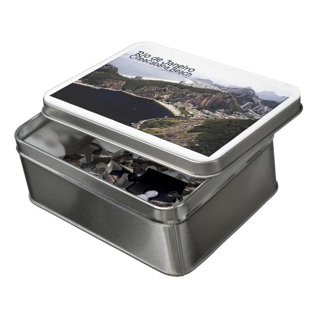 Rio de Janeiro - Brazil - Jigsaw Puzzle (Lid Open)