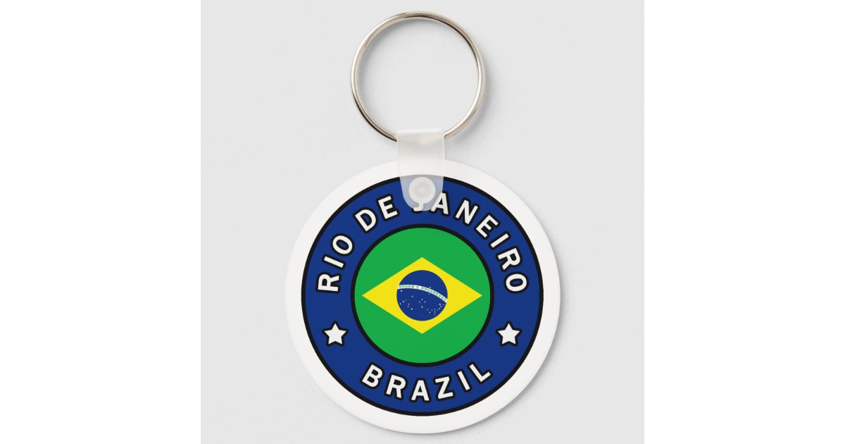 Rio de Janeiro Brazil Keychain | Zazzle